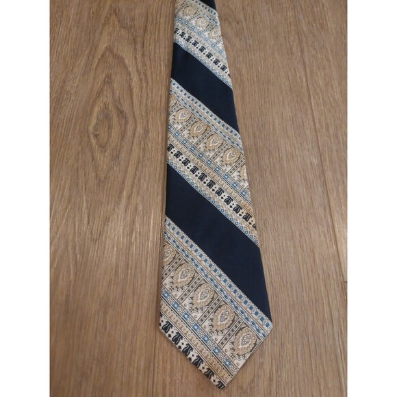 Brittania Vintage 70's Ornate Mens Necktie Tie - Picture 1 of 5